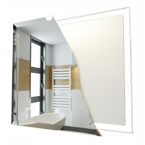 Film Chauffant Anti-Buée 220V Pour Miroir Salle De Bain - Protection Efficace Contre La Condensation