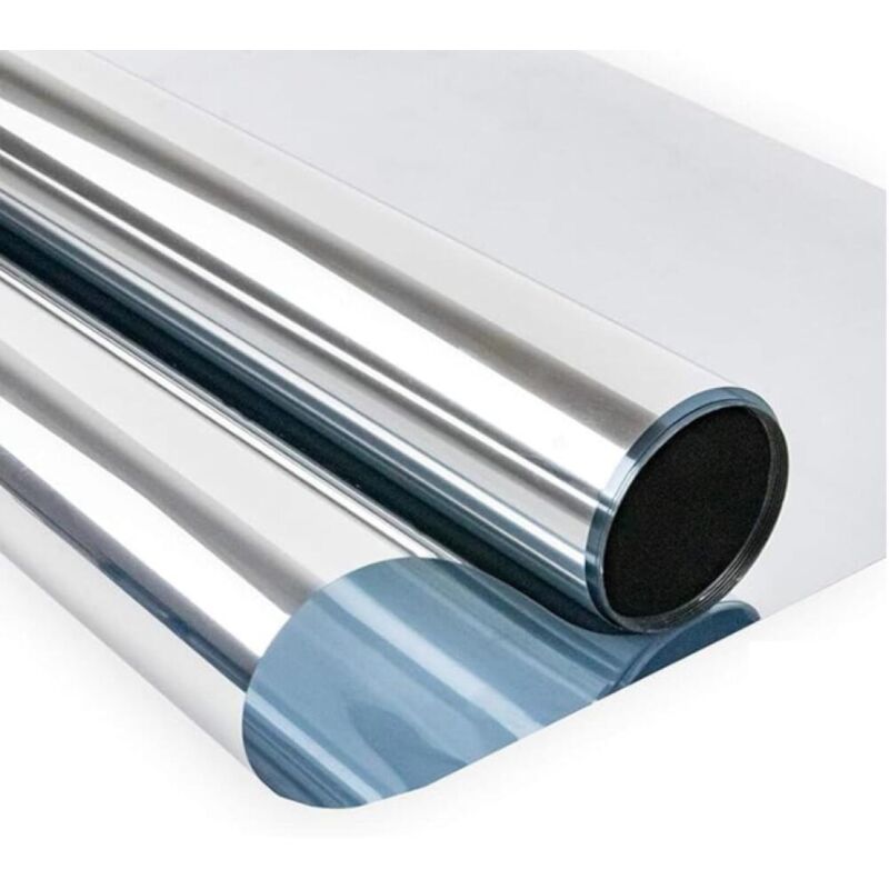 Film de confidentialité pour fenêtre, film miroir sans tain, résistant à la chaleur et aux UV, protection de la vie privée pour fenêtres, bureau, Film de confidentialité pour fenêtre, film miroir sans tain, résistant à la chaleur et aux UV, protection de la vie privée pour fenêtres, bureau,
