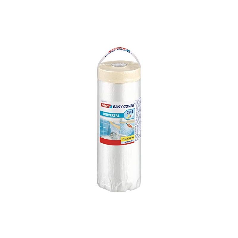 58871 housse de protection universelle en plastique transparent et de haute qualité 58871-00000-00 - Tesa