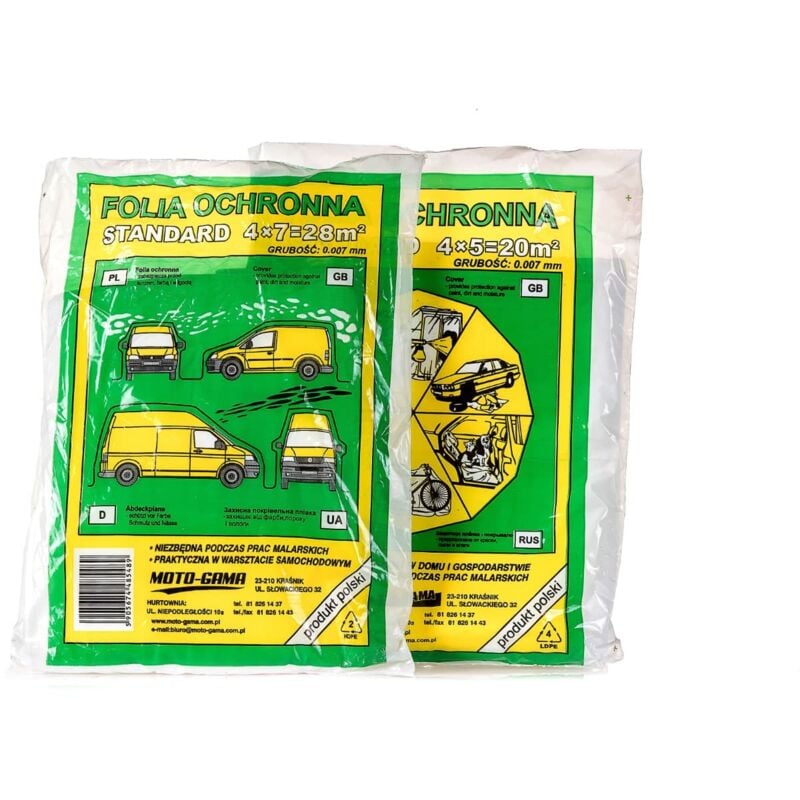 FILM DE PEINTURE ZĄBKOWICKA FEUILLE DE PEINTURE 4x7 20m