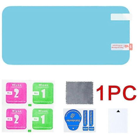 Film de protection anti-pluie et anti-buée pour rétroviseurs latéraux de voiture (1 pièce) - 160 mm x 350 mm