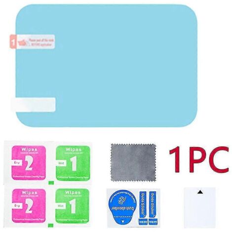 Film de protection imperméable et anti-pluie pour rétroviseurs et vitres latérales de voiture (1 pièce) - 175 mm x 200 mm