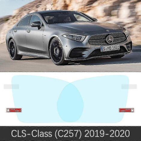 Film de protection pour rétroviseur intérieur Mercedes-Benz Classe CLS W218 C257 (2012-2020) - Accessoires autocollants anti-buée et imperméables - CLS Classe C257 (2019-2020)