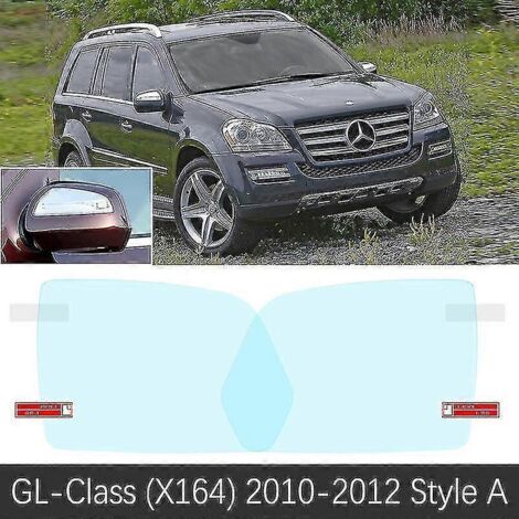 Film de protection pour rétroviseur intérieur Mercedes-Benz Classe GL/GLS X164/X166 (2006-2019) - Accessoires adhésifs anti-buée et imperméables - X164 10-12 A