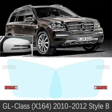 Film de protection pour rétroviseur intérieur Mercedes-Benz Classe GL/GLS X164/X166 (2006-2019) - Accessoires adhésifs anti-buée et imperméables - X164 10-12 B