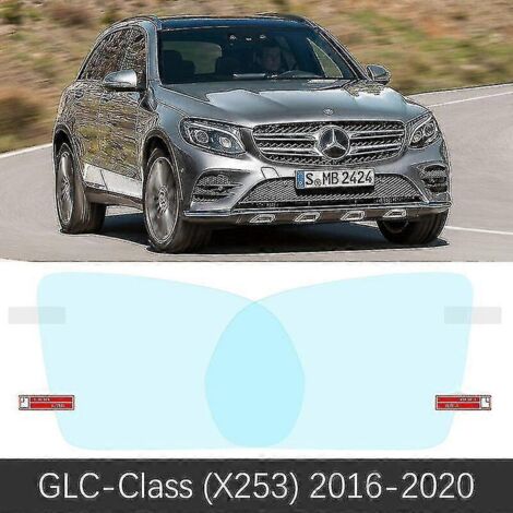 Film de protection pour rétroviseur intérieur Mercedes-Benz Classe GLC (GLC Coupé X253 C253) 2016-2020 - Accessoire anti-buée et résistant à la pluie