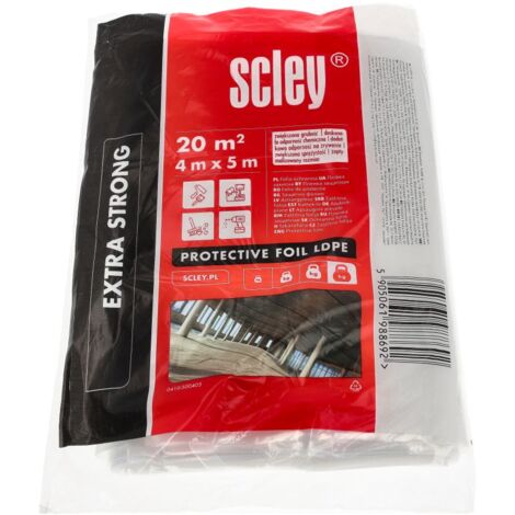Film de protection Scley Extra Strong LDPE (4 x 5 m)