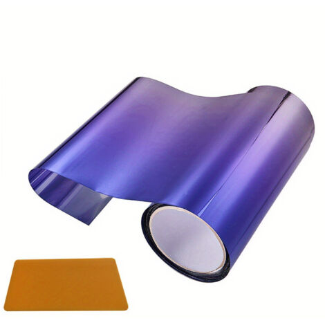 Film de protection solaire pour pare-brise, à poser soi-même : protection UV, accessoires pour pare-brise, finition brillante et lisse.