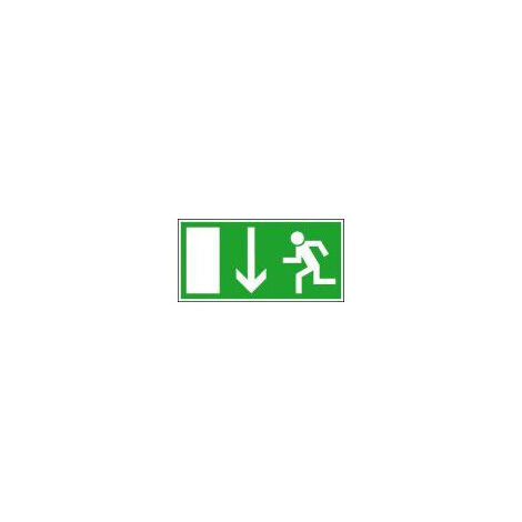 Film de signalisation de secours 400x200 mm issue de secours