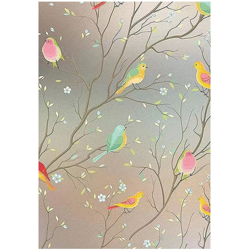 Feiyue - Film de verre électrostatique autocollant pour fenêtre, translucide, opaque, anti-regard, papier pour fenêtre, autocollant pour fenêtre,