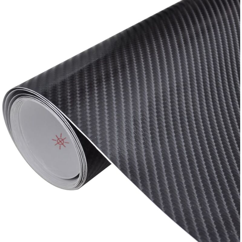 Vidaxl - Films 4D de voiture 2 pcs Noir 100x150 cm
