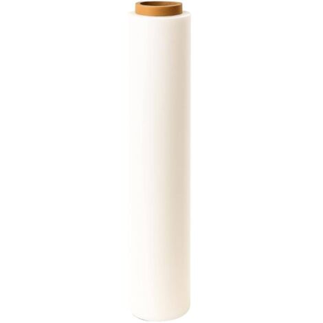 Film estensibile bianco 50 cm 23 micron per imballaggio