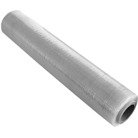 Film estensibile in rotoli bobine H 50 cm 2,4 Kg manuale pellicola imballaggio - Pezzi: 1 - Colore: Trasparente