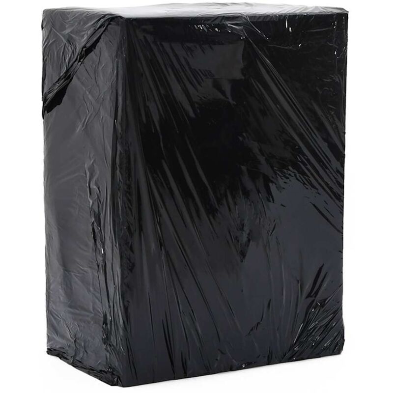 Film estirable 6 uds negra 20 μm 50 cm x 300 m vidaXL