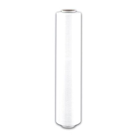 Film étirable manuel - Avec mandrin - 20 µ - Cast -  45 cm x 300 m - blanc - Lot de 6 - Maxiburo