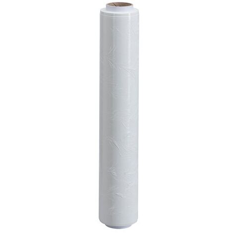 Film étirable manuel Ecowrapp - Avec mandrin - Extra - Type 23 - Cast - 45 cm x 270 m - blanc - Lot de 6 - Maxiburo