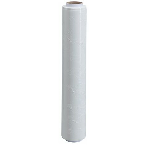 Film étirable manuel Ecowrapp - Avec mandrin - Ultra - Type 20 - Cast - 45 cm x 270 m - blanc - Lot de 6 - Maxiburo