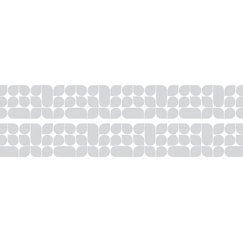 NC - Film Fenêtre Anti Regard Occultant - design 1 - Stickers Autocollant Brise-Vue pour Vitre & Porte de Douche - 55x185cm