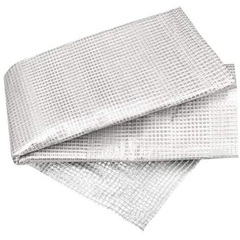 film plastificato a griglia, trasparente  2 x 3 mt 100 g