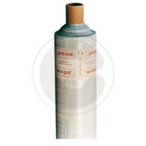 Film plastique 1 mt Film cristal 0,10 mm 130h avec support papier