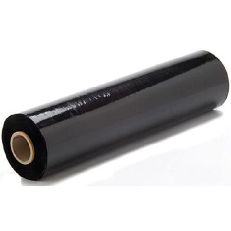FILM POLIETILENE PER IMBALLO H 50CM KG 2,2 NERO ROTOLO