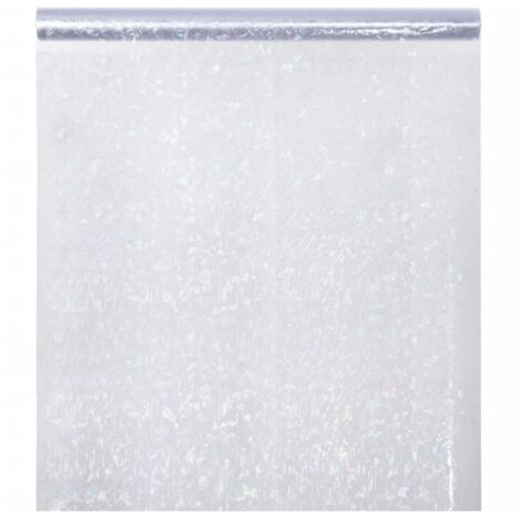 Film pour fenêtre dépoli motif arc-en-ciel 3D 60x2000 cm PVC CFW85095