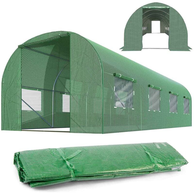 Film pour tunnel de jardin 2,5x4m (10m2) Plonos