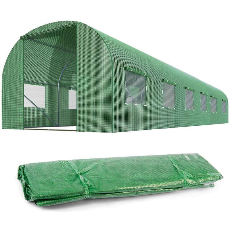 Film pour tunnel de jardin 3x6m 18m2 plonos