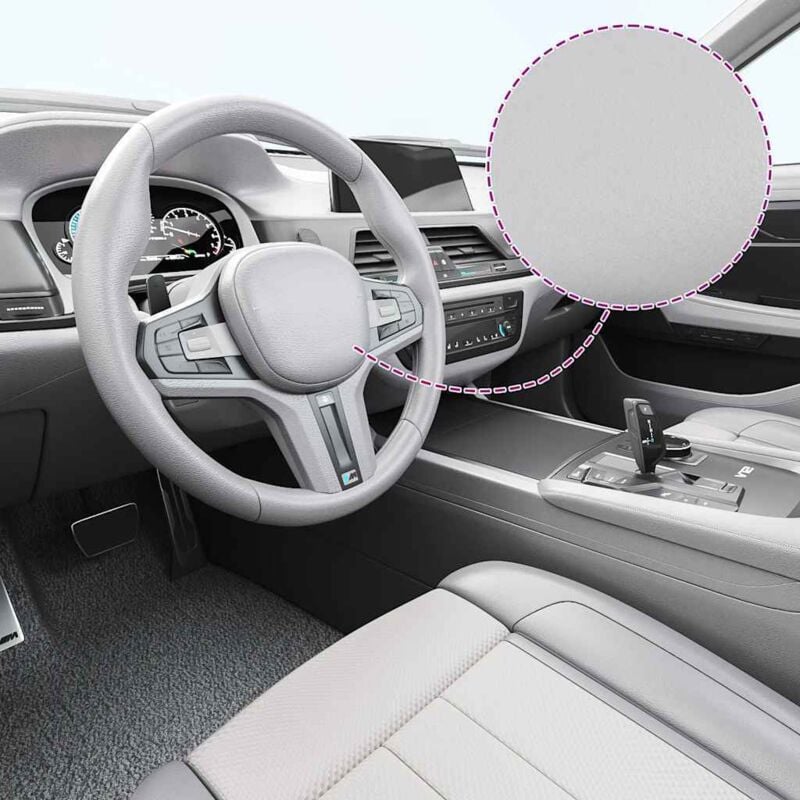 Vidaxl - Films de voiture 2 pcs Argenté mat 100x150 cm argenté mat