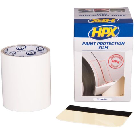 FILM PROTECTION PEINTURE - TRANSPARENT 100MM X 2M HPX