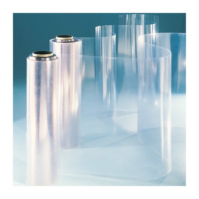 Film pvc plat en rouleau - Coloris - Translucide légèrement bleuté, Epaisseur - 1 mm, Largeur - 1 m, Longueur - 10 m