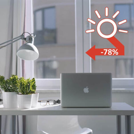 MAC LEAN Film repositionnable anti-UV 250 x 90