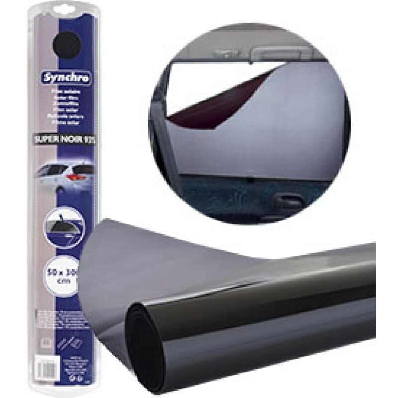 Film solaire 50x300 super noir 95