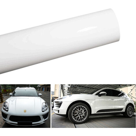 Film vinyle extensible brillant pour la protection de votre voiture, autocollants de covering avec système d'évacuation d'air, accessoires de style automobile