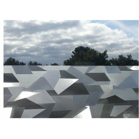 Film Vitrostatique 3d 45cm Graphite - ACCESS DECO