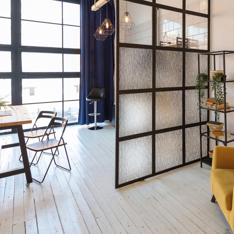 Film vitrostatique pour vitre Décoratif extra-lisse Japandi 150 x 45cm Transparent