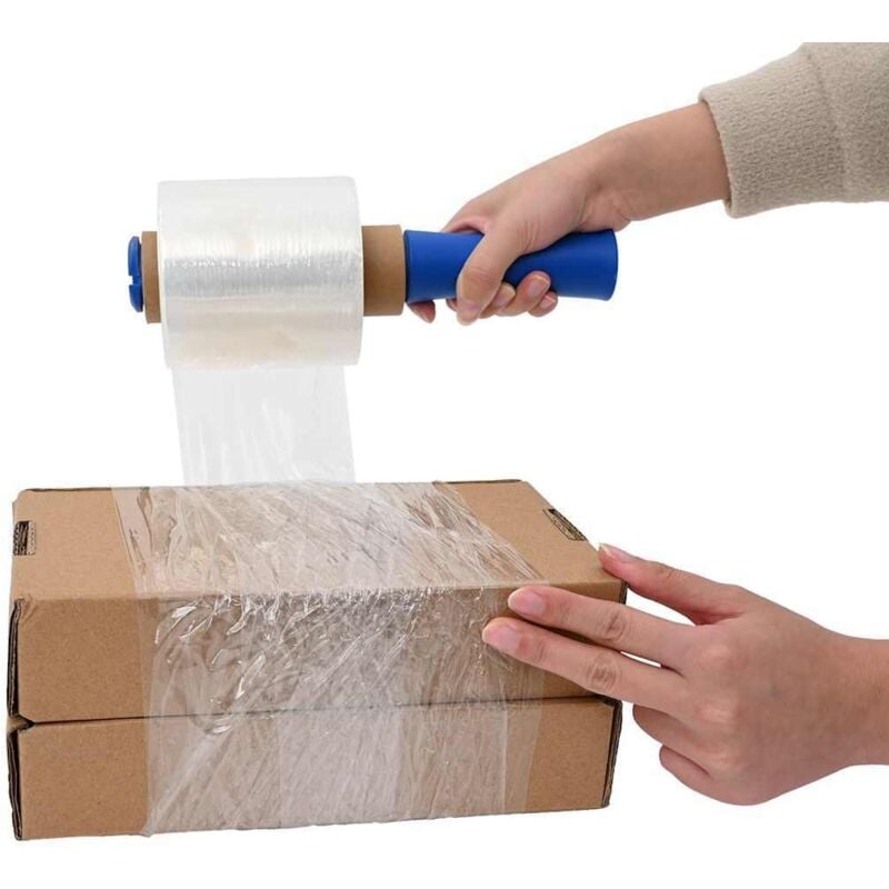 vidaXL Films étirables 10 pcs transparent 23 μm 10 cm x 300 m