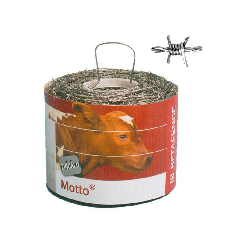 Recinzione Forte Con Filo Spinato Elicoidale - 150m Acciaio Fermagliato Per Sicurezza Giardino E Aree Private - Foto 7