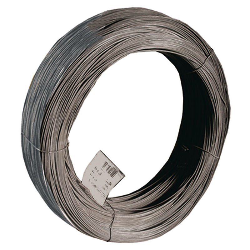 Image of Filo - cotto nero n16 2,7 mm 25 kg legature recinzione animali rete fil di ferro