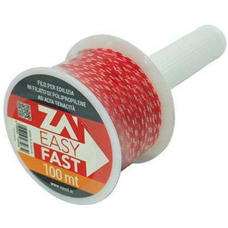 FILO DE CONSTRUCCI�N BLANCO/ROJO +RETRACTIL