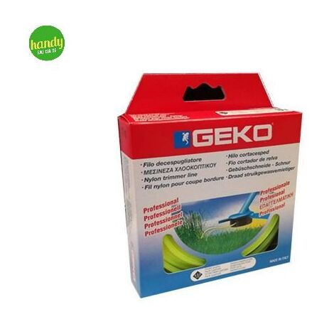 Filo decespugliatore Geko nylon tondo 3,3mm 50mt