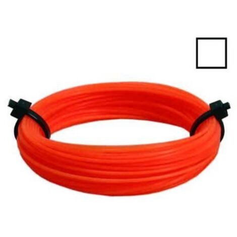 FILO DECESPUGLIATORE -  NYLON QUADRO  -- mm.4 in matassa da mt.25 FER 249713