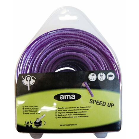 Filo decespugliatore seghettato Ø 2,7mm da 55m