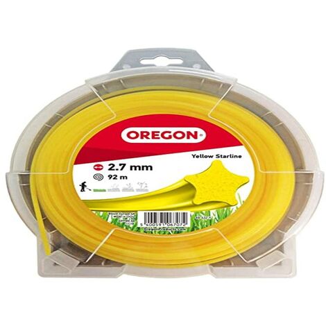 Filo decespugliatore Stella Nylon Giallo ø2.7mm/92m Oregon 69-432-Y