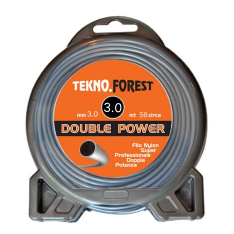 Filo decespugliatore TONDO 3 56MT TEKNO FOREST