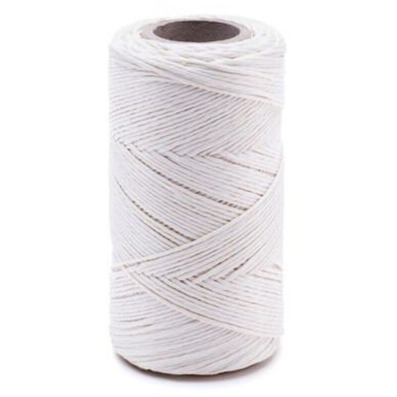 Filo di fili bianchi lucidi 100 g 120 m