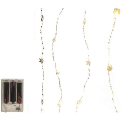 Filo di Micro Led 190 cm 20 Led Luce Calda