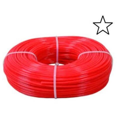 FILO DI NYLON STELLARE PER DECESPUGLIATORE  ø mm. 3  MT 50  PZ 2  FER 182225