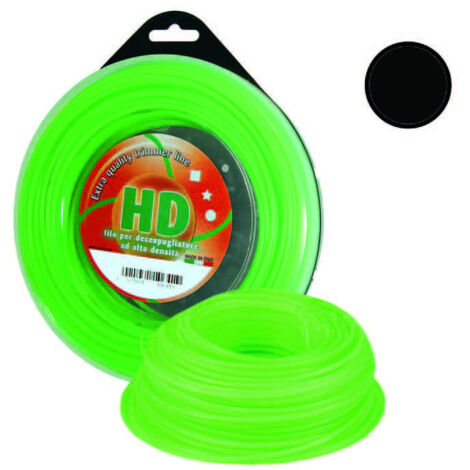 Filo di nylon tondo professionale per decespugliatore - ø mm.2,4 in matassa mt.90