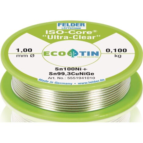 Filo di saldatura ISO-Core® UltraClear 1mm 100g Sn100Ni+